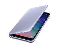 Etui Wallet Cover do Samsung Galaxy A6+ 2018 fioletowe - 431780 - zdjęcie 1